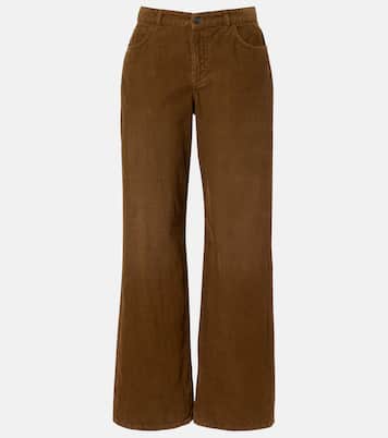 Eglitta cotton corduroy wide-leg pants | The Row