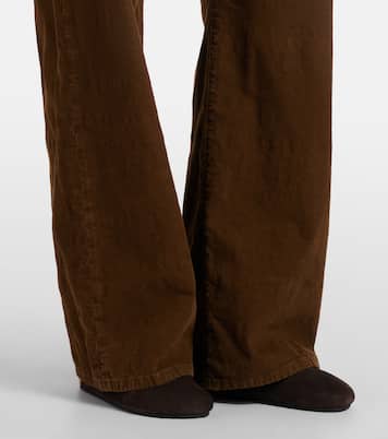 Eglitta cotton corduroy wide-leg pants | The Row