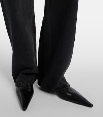 Jill leather ankle boots | Saint Laurent