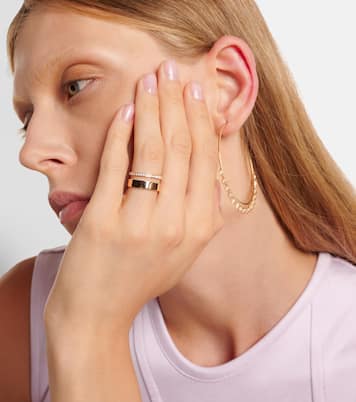 Bague Berbere Module en or rose 18 ct et diamants | Repossi