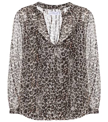 Leopard-print blouse | Velvet