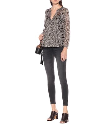 Leopard-print blouse | Velvet
