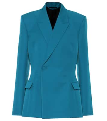 Waisted technical-twill blazer | Balenciaga