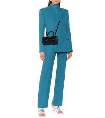 Waisted technical-twill blazer | Balenciaga