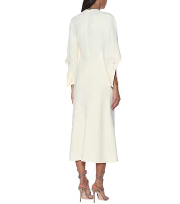 Stretch-cady midi dress | Victoria Beckham
