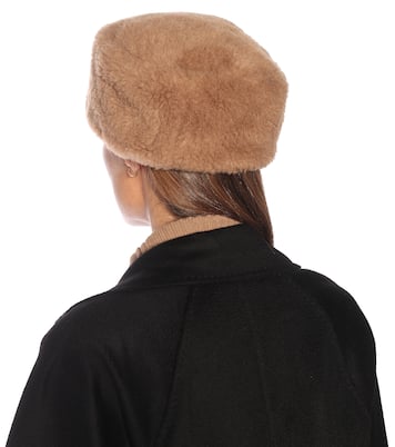 Cappello Colby in cammello e seta | Max Mara