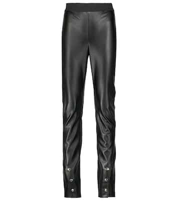 Maelee high-rise faux leather leggings | Rta