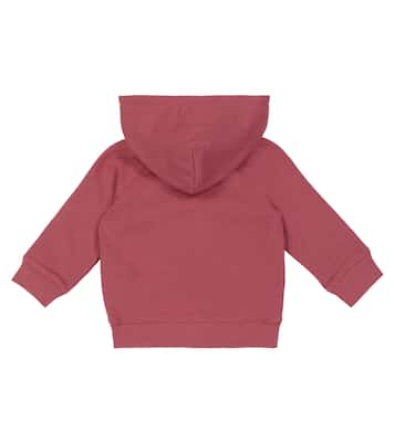 Baby - Felpa in cotone con zip e cappuccio | Stella McCartney Kids