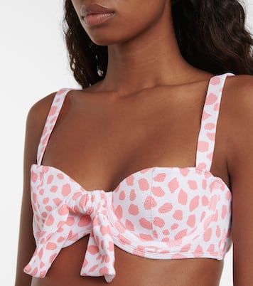 Top bikini Clara con stampa | Alexandra Miro