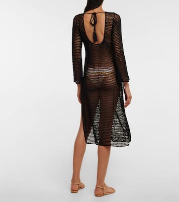 Vestido de playa Zen Mesh de croché | Anna Kosturova