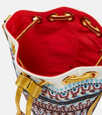 Secchiello Loubiphore con ricamo | Christian Louboutin