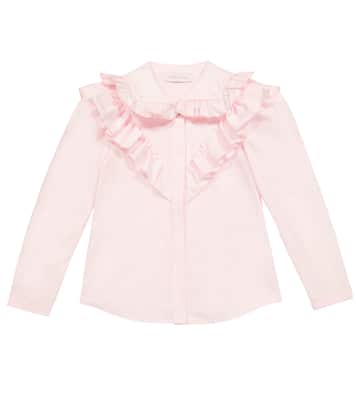 Camicia in popeline di cotone | Monnalisa