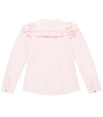 Camicia in popeline di cotone | Monnalisa
