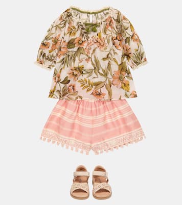 Anneke floral top | Zimmermann Kids