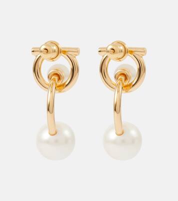 Ohrringe Gancio mit Zierperlen | Ferragamo