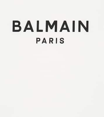 Camiseta de algodón con logo | Balmain Kids