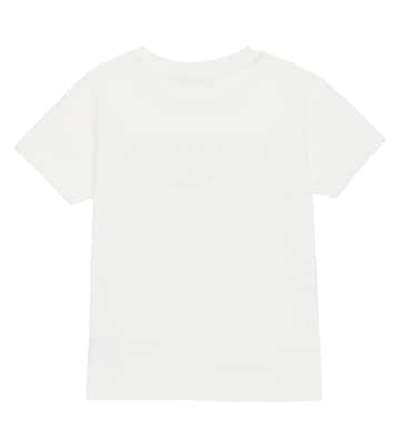 Camiseta de algodón con logo | Balmain Kids