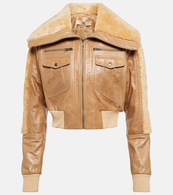 Chaqueta de piel Z-2 con borrego | KNWLS
