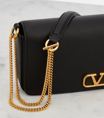 Borsa a spalla VLogo in pelle | Valentino Garavani