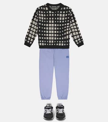 Face提花羊毛毛衣 | Acne Studios Kids