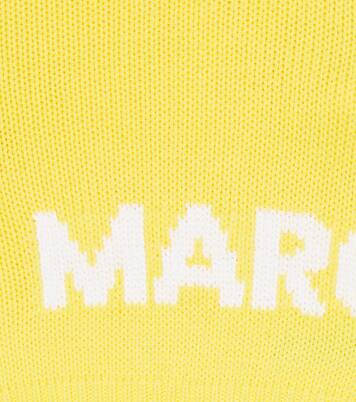 Jersey en mezcla de algodón con logo | MM6 Maison Margiela Kids