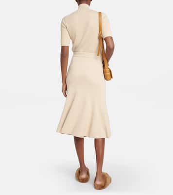Falda midi en mezcla de algodón | Joseph