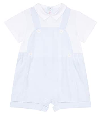 Baby - Jumpsuit corta in misto cotone | Il Gufo