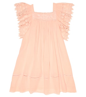 Besticktes Kleid Belina aus Baumwolle | Louise Misha