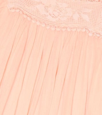 Besticktes Kleid Belina aus Baumwolle | Louise Misha