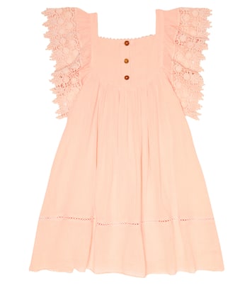 Besticktes Kleid Belina aus Baumwolle | Louise Misha