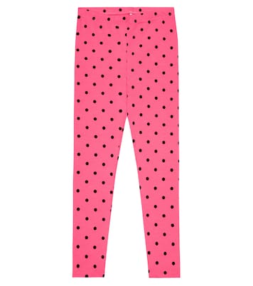 Legging en coton mélangé à pois | Mini Rodini