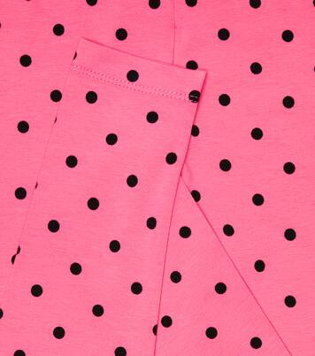 Legging en coton mélangé à pois | Mini Rodini