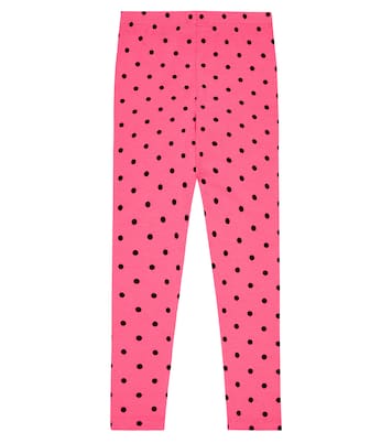 Legging en coton mélangé à pois | Mini Rodini