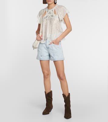 Dahope suede cowboy boots | Isabel Marant