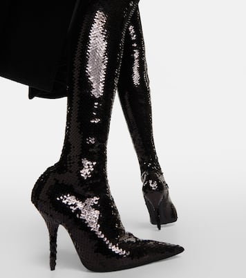 Pantalones Knife con lentejuelas | Balenciaga