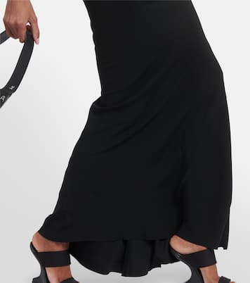 Falda larga de cady de tiro alto | Rick Owens