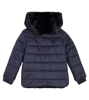Wendbare Jacke mit Faux Fur | Tartine et Chocolat