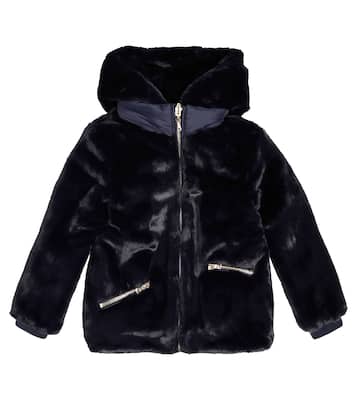Wendbare Jacke mit Faux Fur | Tartine et Chocolat
