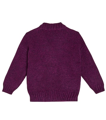 Cardigan Big B en laine mélangée | Bobo Choses