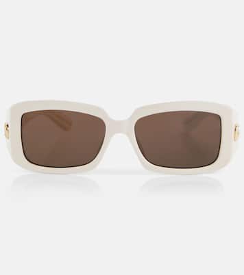 Occhiali da sole rettangolari Double G | Gucci