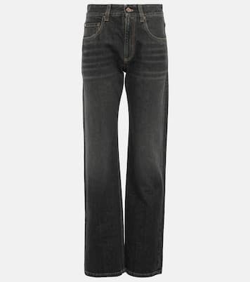 Jeans regular a vita media | Brunello Cucinelli