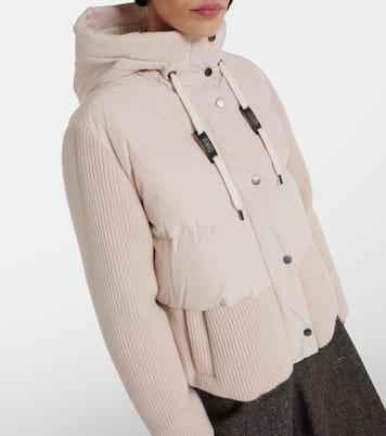 Piumino in misto cotone | Brunello Cucinelli