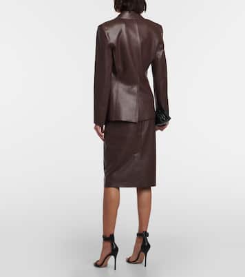 Blazer in similpelle | Norma Kamali