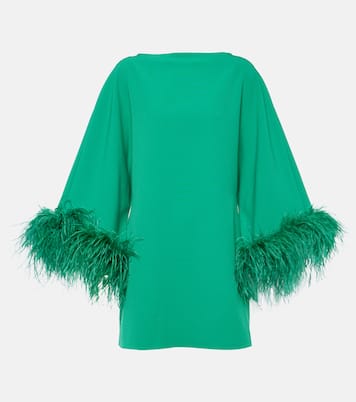 Minikleid Arama mit Federn | Safiyaa