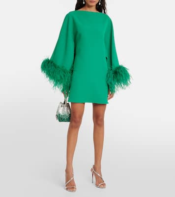 Minikleid Arama mit Federn | Safiyaa