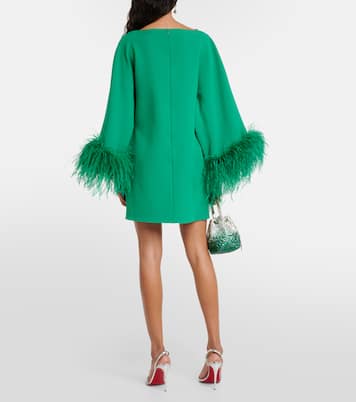 Minikleid Arama mit Federn | Safiyaa