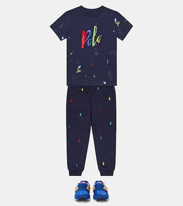 Pantalon de survêtement en coton mélangé | Polo Ralph Lauren Kids