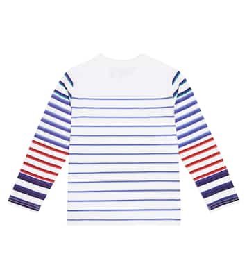 Camiseta de jersey de algodón a rayas | Polo Ralph Lauren Kids