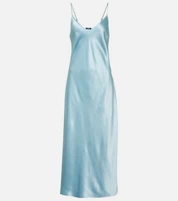 Abito sottoveste Clea in raso di seta | Joseph