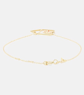Bracelet Casita en or 9 ct et émail | Aliita